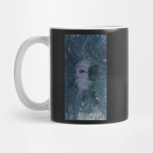 Lady in Blue Mug